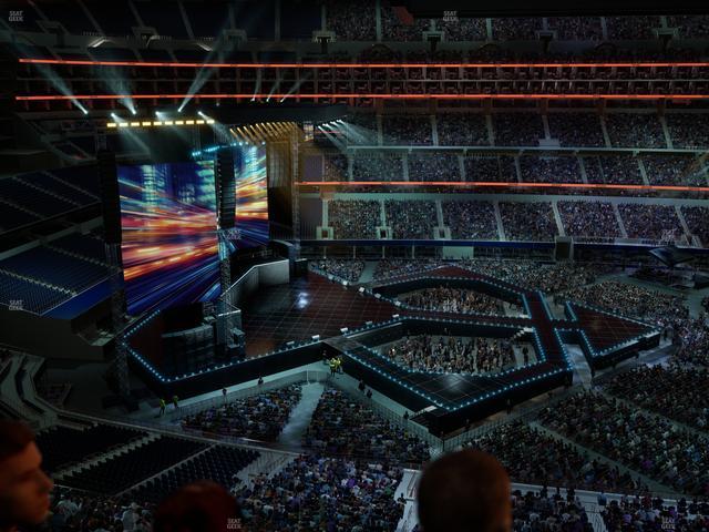 AT&T Stadium - Section Ring Of Honor Suite 504 Seat View