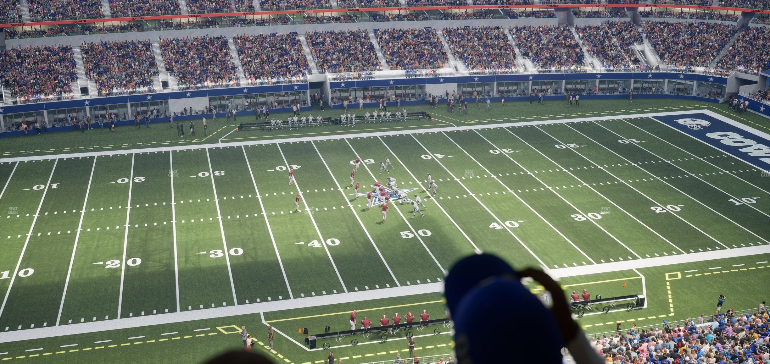 AT&T Stadium - Section Ring Of Honor Suite 504 Seat View