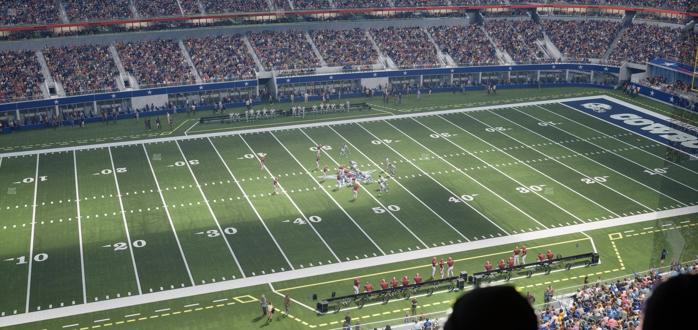 AT&T Stadium - Section Ring Of Honor Suite 505 Seat View