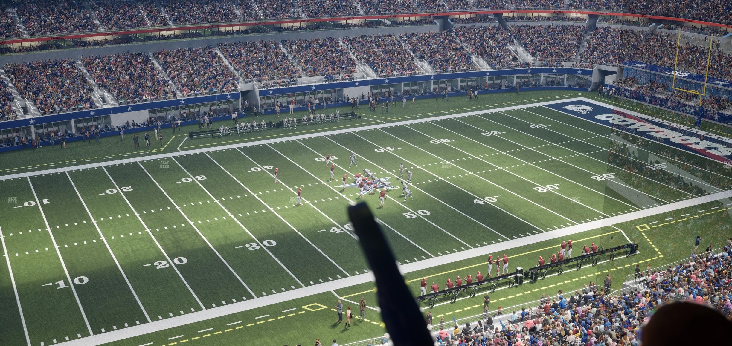 AT&T Stadium - Section Ring Of Honor Suite 507 Seat View