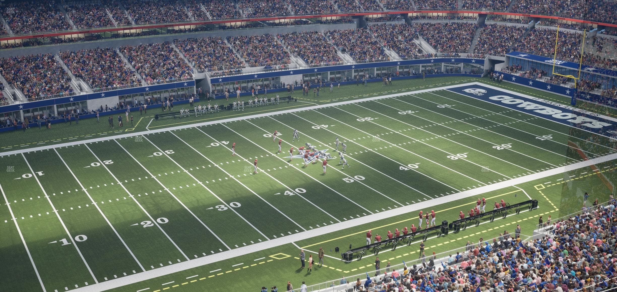 AT&T Stadium - Section Ring Of Honor Suite 508 Seat View