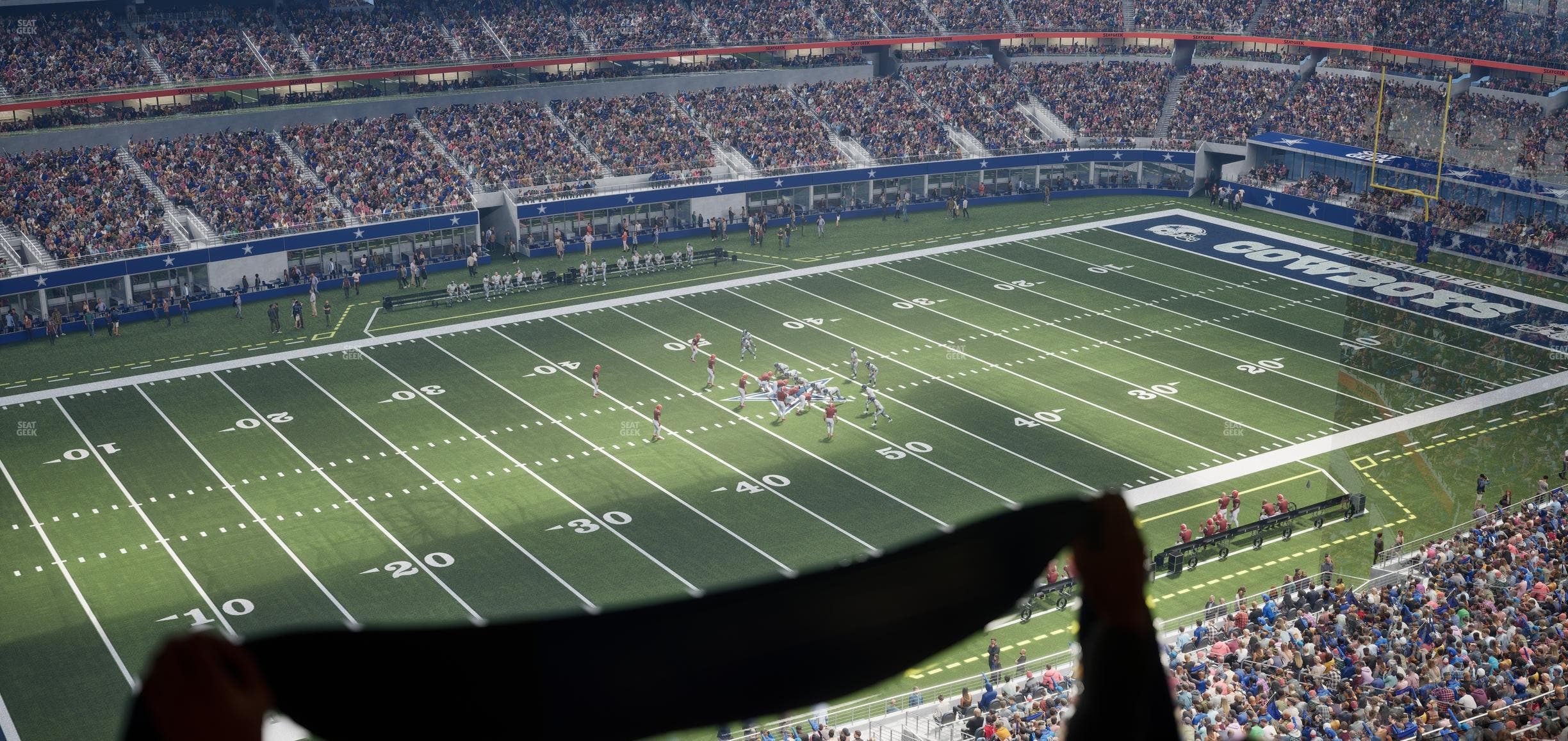 AT&T Stadium - Section Ring Of Honor Suite 509 Seat View