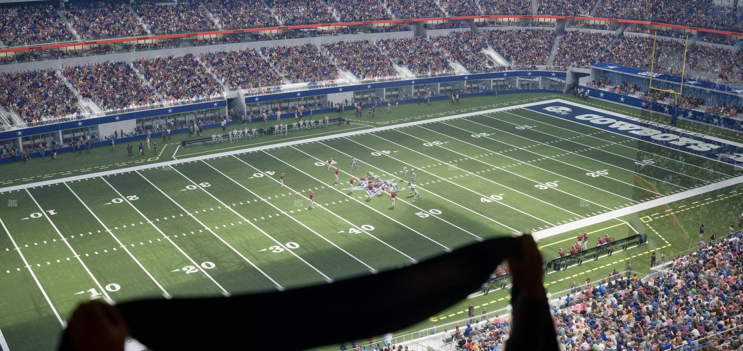 AT&T Stadium - Section Ring Of Honor Suite 509 Seat View