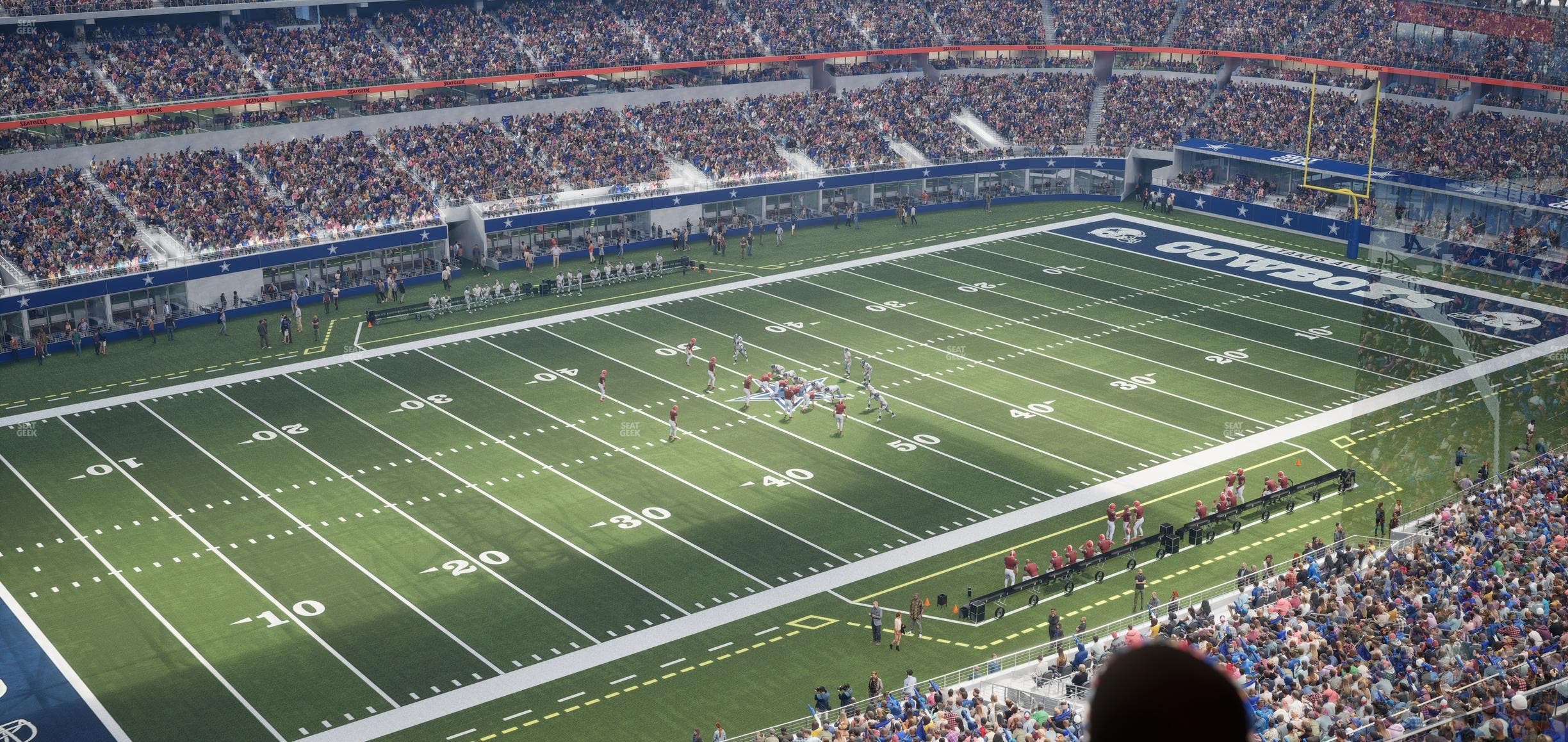 AT&T Stadium - Section Ring Of Honor Suite 510 Seat View