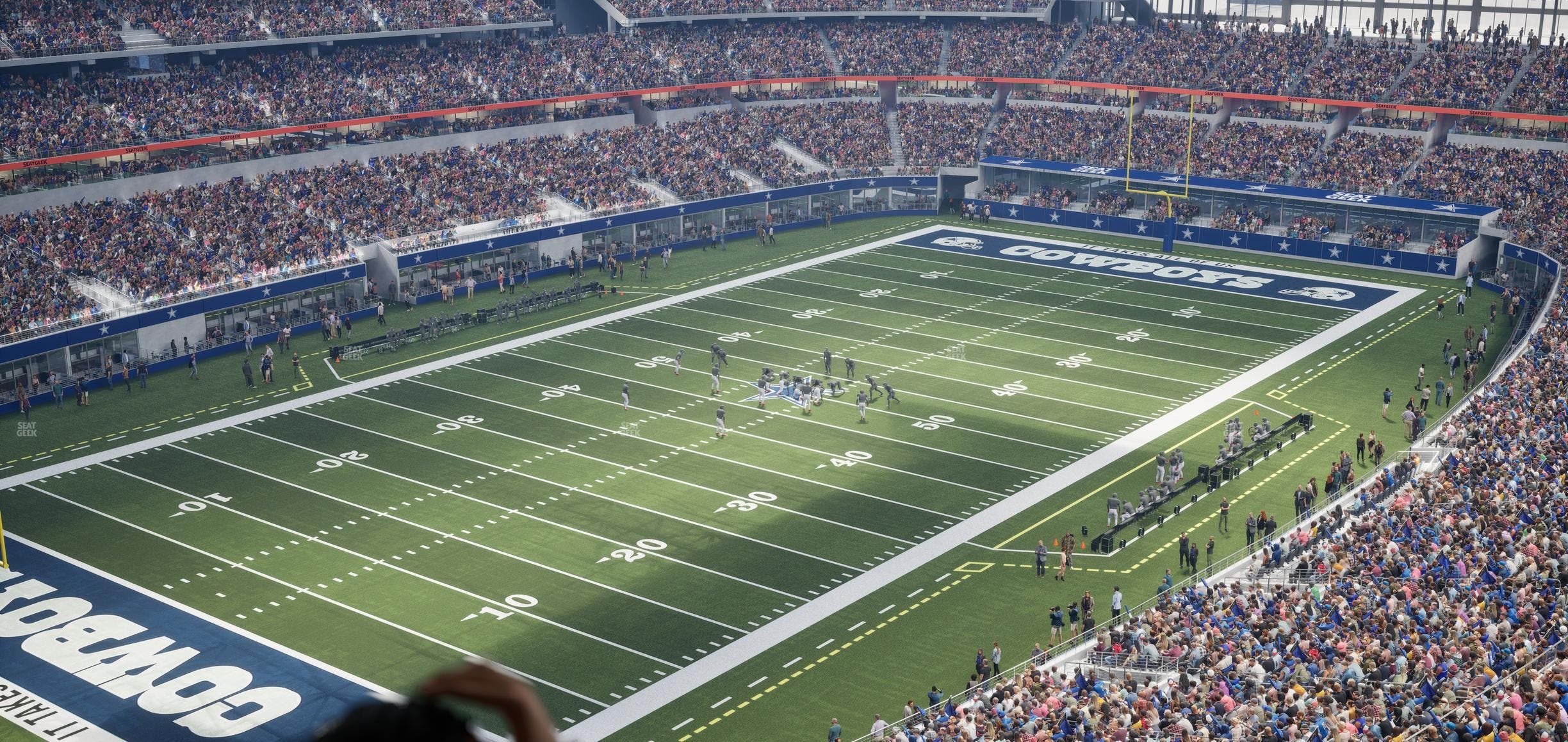 AT&T Stadium - Section Ring Of Honor Suite 515 Seat View