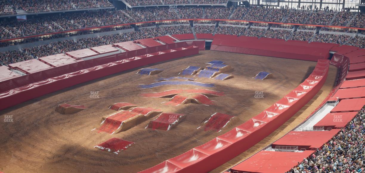 AT&T Stadium - Section Ring Of Honor Suite 518 Seat View