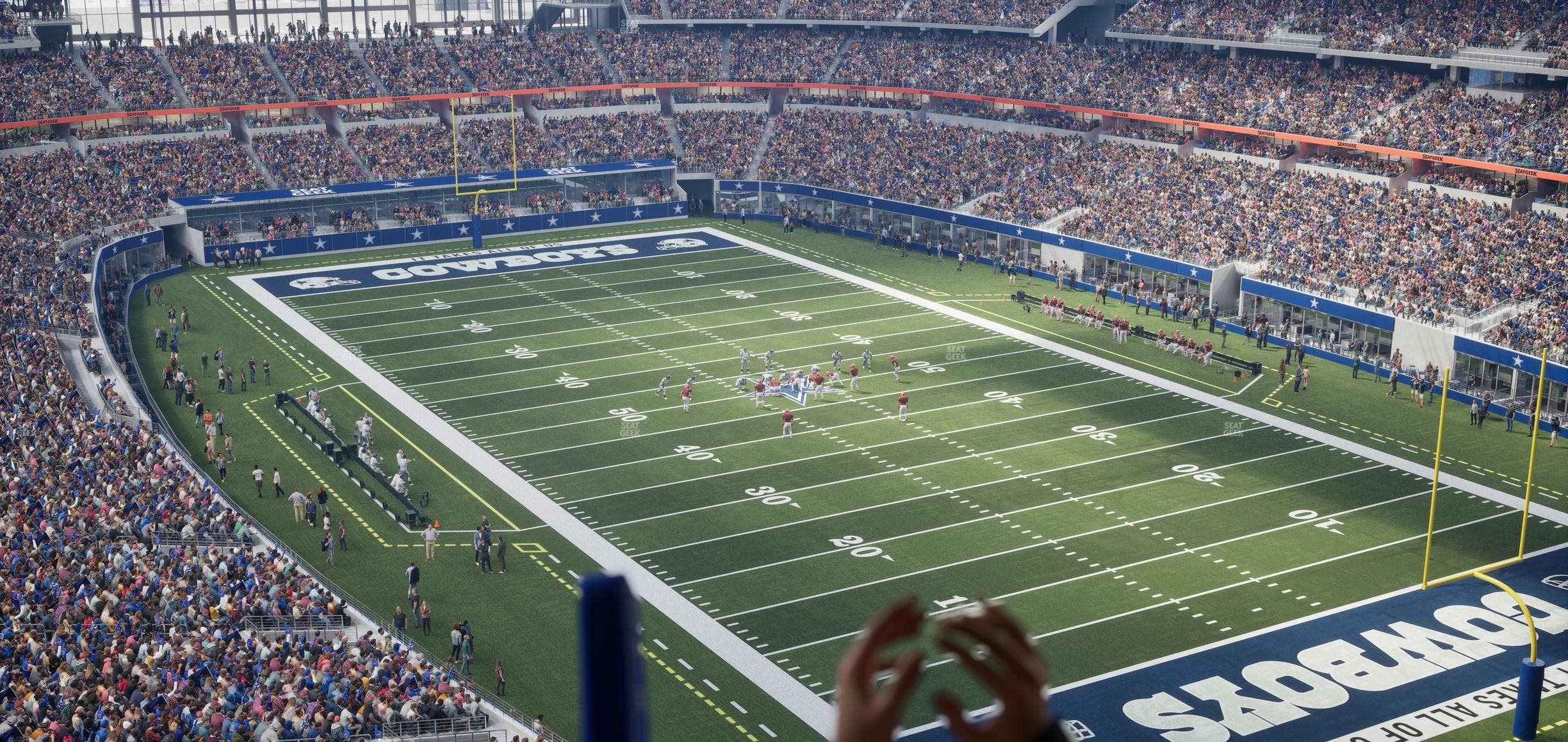 AT&T Stadium - Section Ring Of Honor Suite 528 Seat View