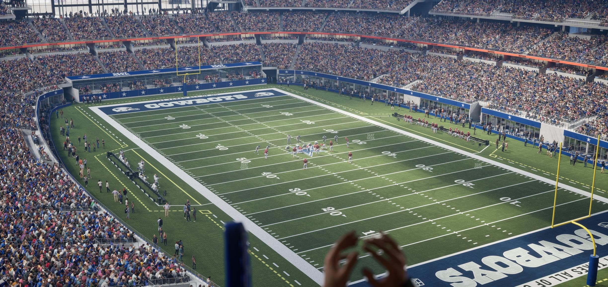 AT&T Stadium - Section Ring Of Honor Suite 528 Seat View