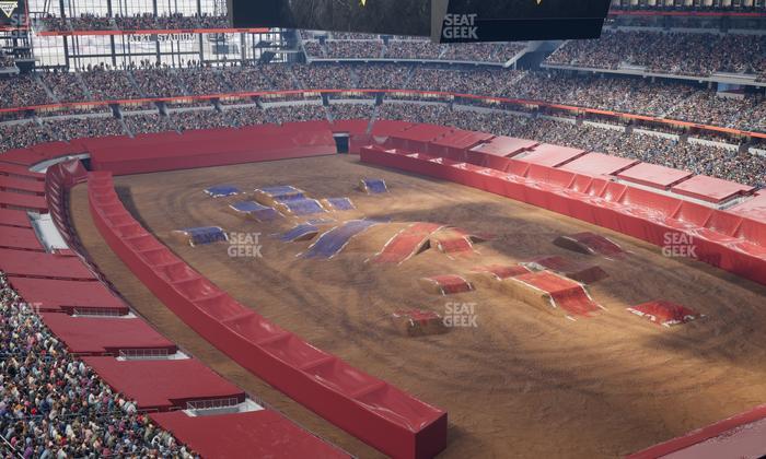 AT&T Stadium - Section Ring Of Honor Suite 528 Seat View