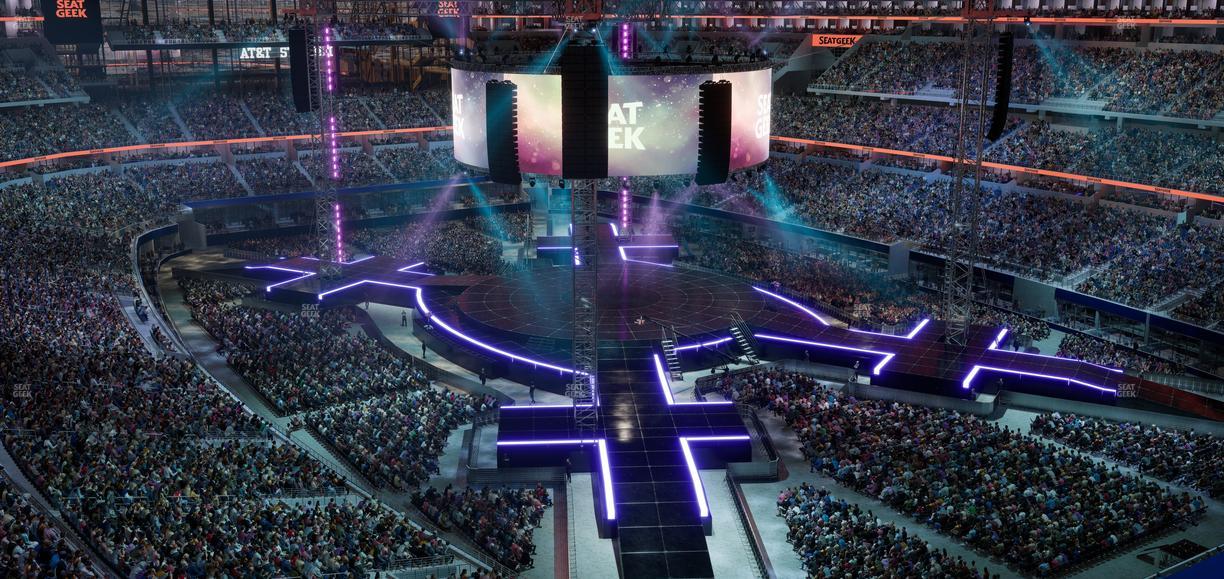 AT&T Stadium - Section Ring Of Honor Suite 529 Seat View