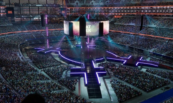 AT&T Stadium - Section Ring Of Honor Suite 529 Seat View