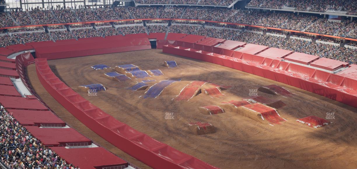 AT&T Stadium - Section Ring Of Honor Suite 529 Seat View