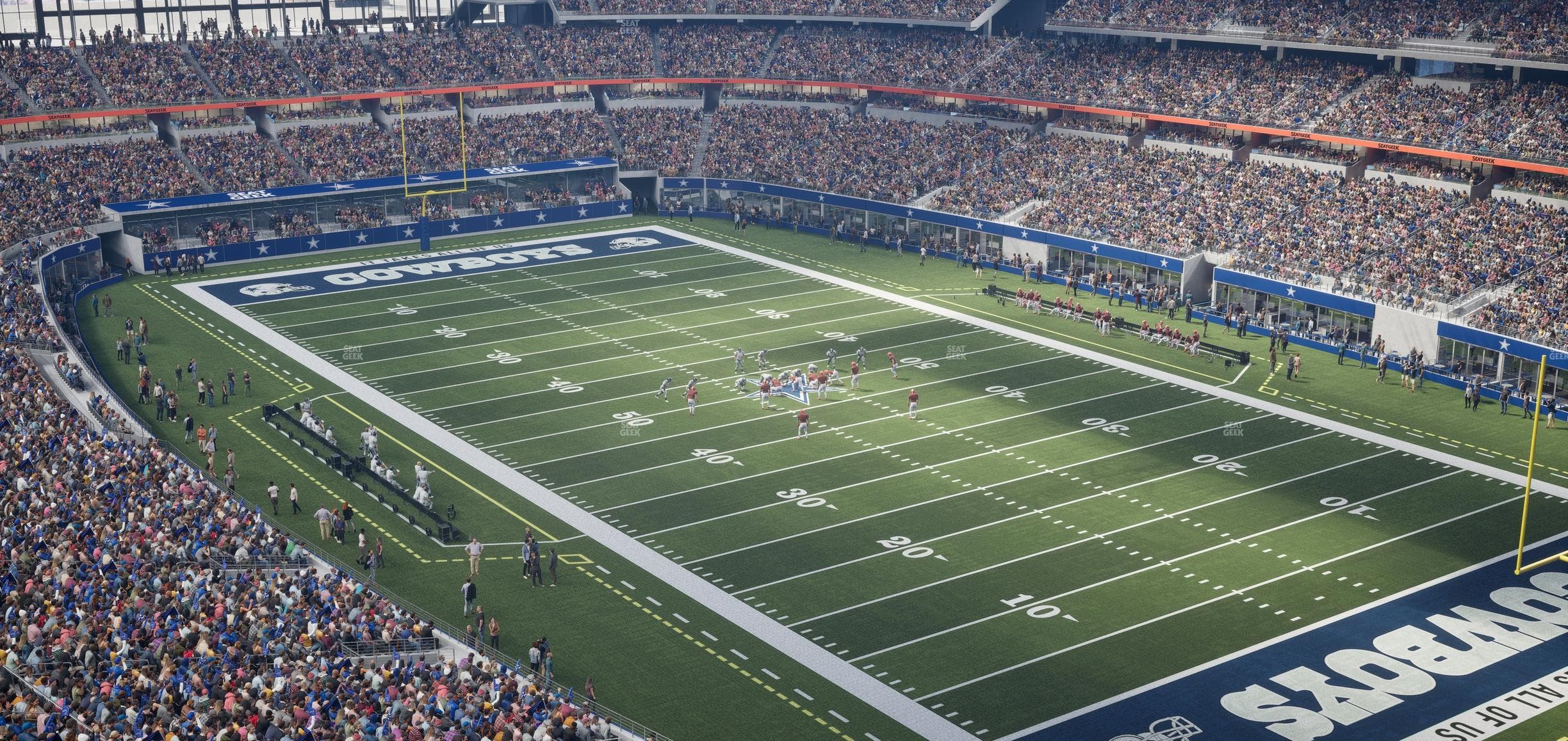 AT&T Stadium - Section Ring Of Honor Suite 530 Seat View