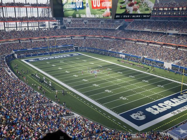 AT&T Stadium - Section Ring Of Honor Suite 530 Seat View