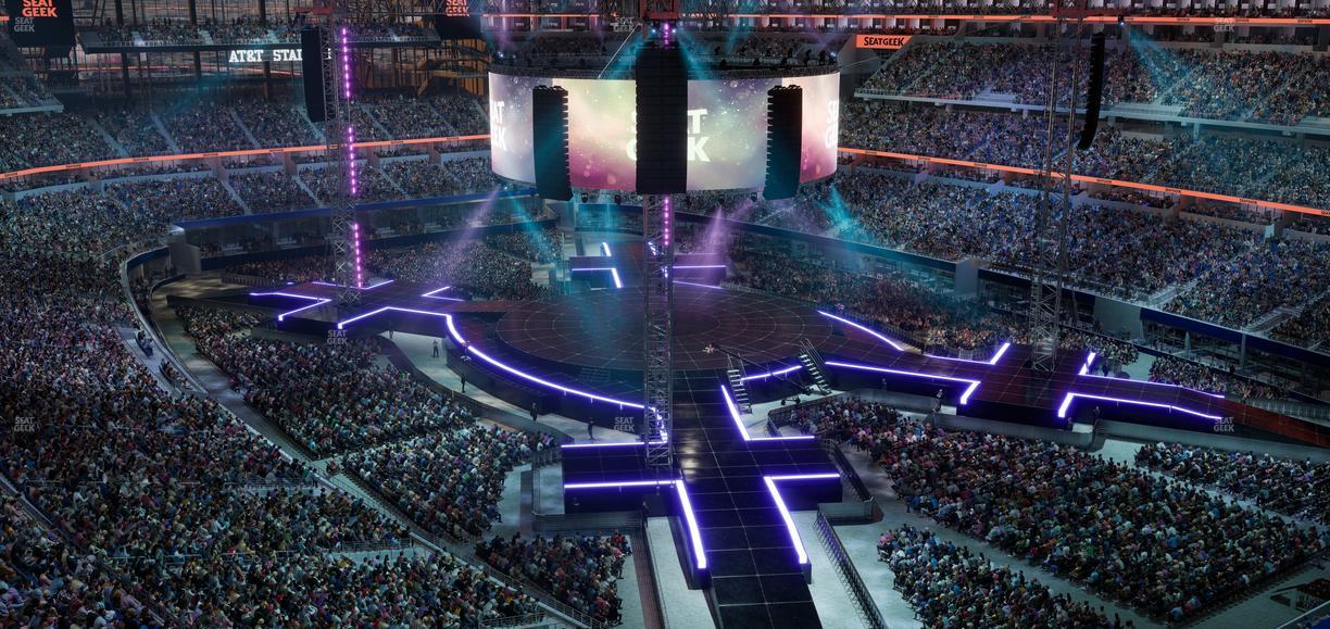 AT&T Stadium - Section Ring Of Honor Suite 530 Seat View