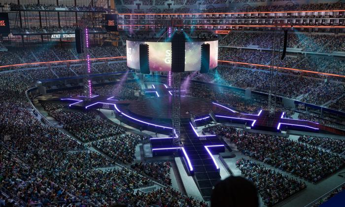 AT&T Stadium - Section Ring Of Honor Suite 531 Seat View