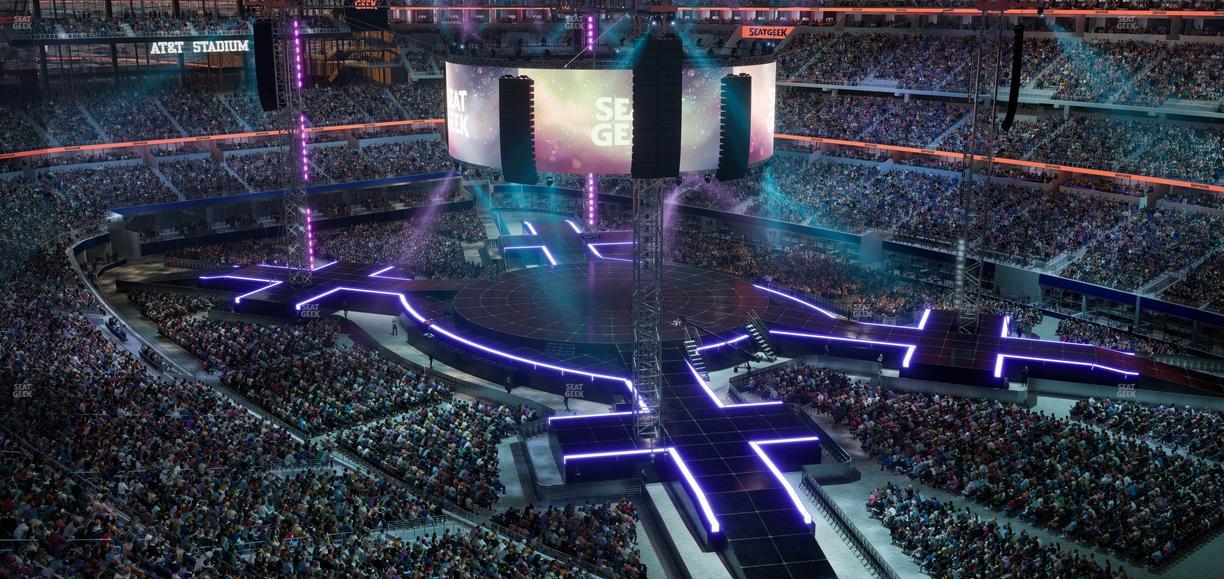 AT&T Stadium - Section Ring Of Honor Suite 532 Seat View