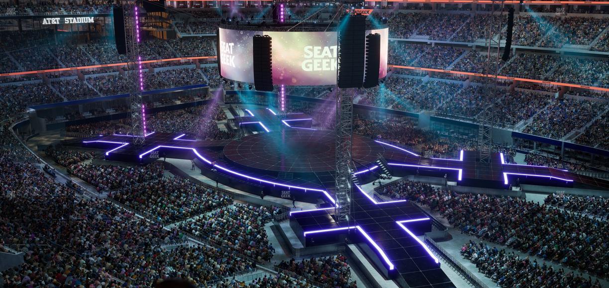 AT&T Stadium - Section Ring Of Honor Suite 534 Seat View