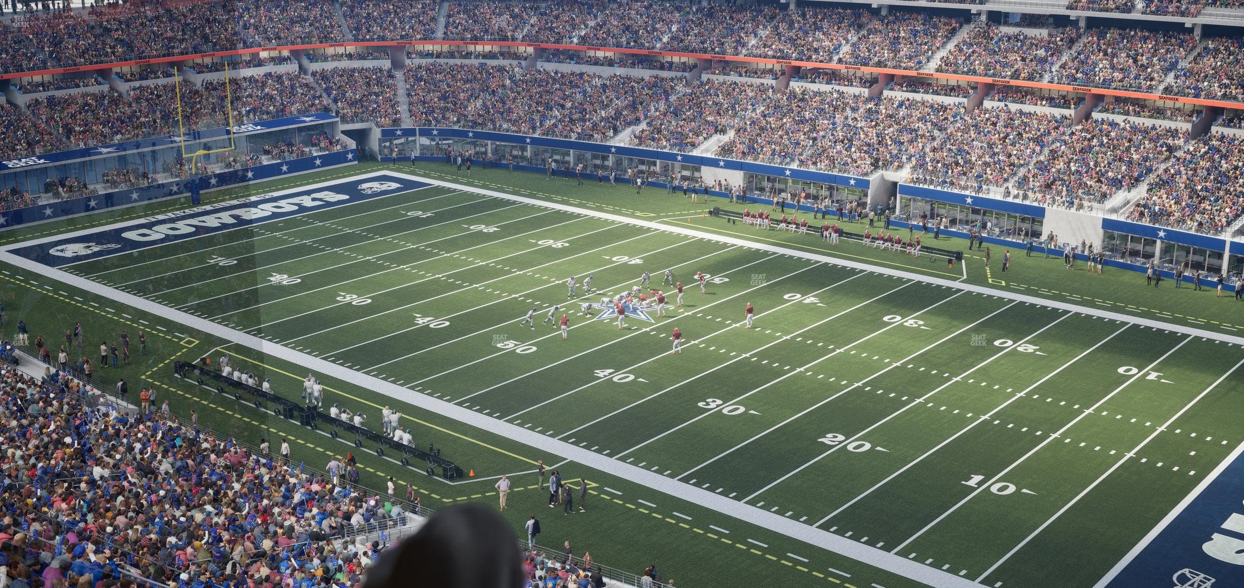 AT&T Stadium - Section Ring Of Honor Suite 536 Seat View