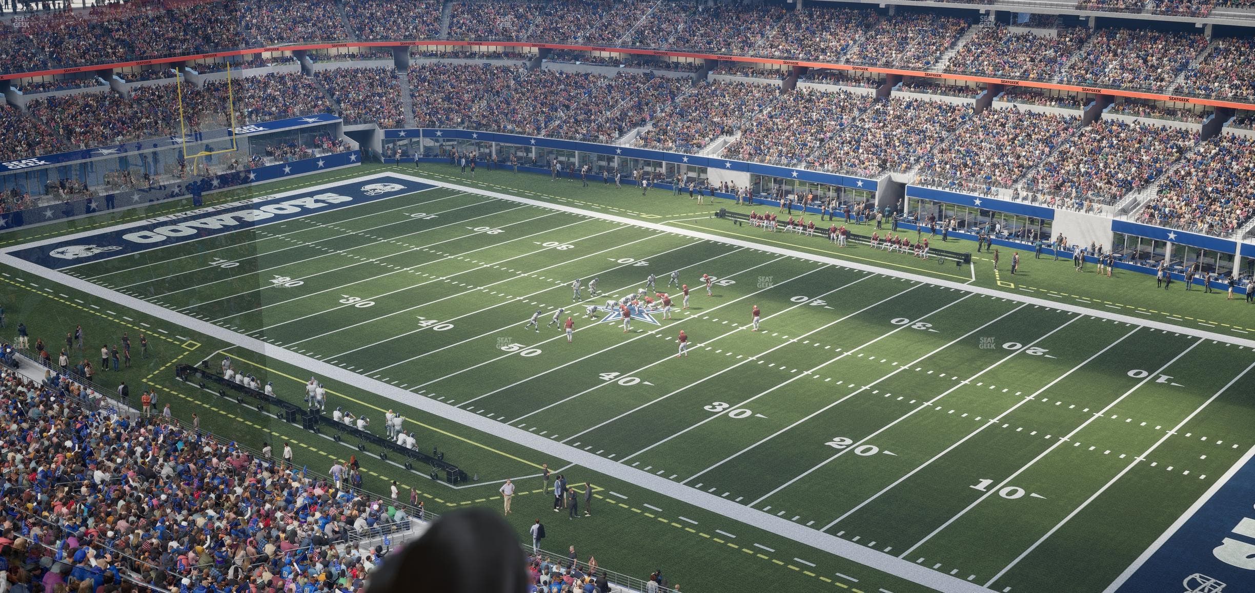 AT&T Stadium - Section Ring Of Honor Suite 536 Seat View