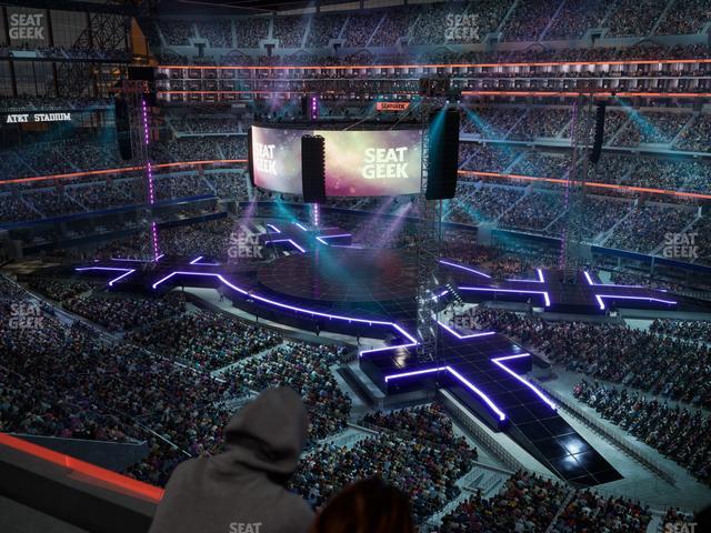 AT&T Stadium - Section Ring Of Honor Suite 536 Seat View