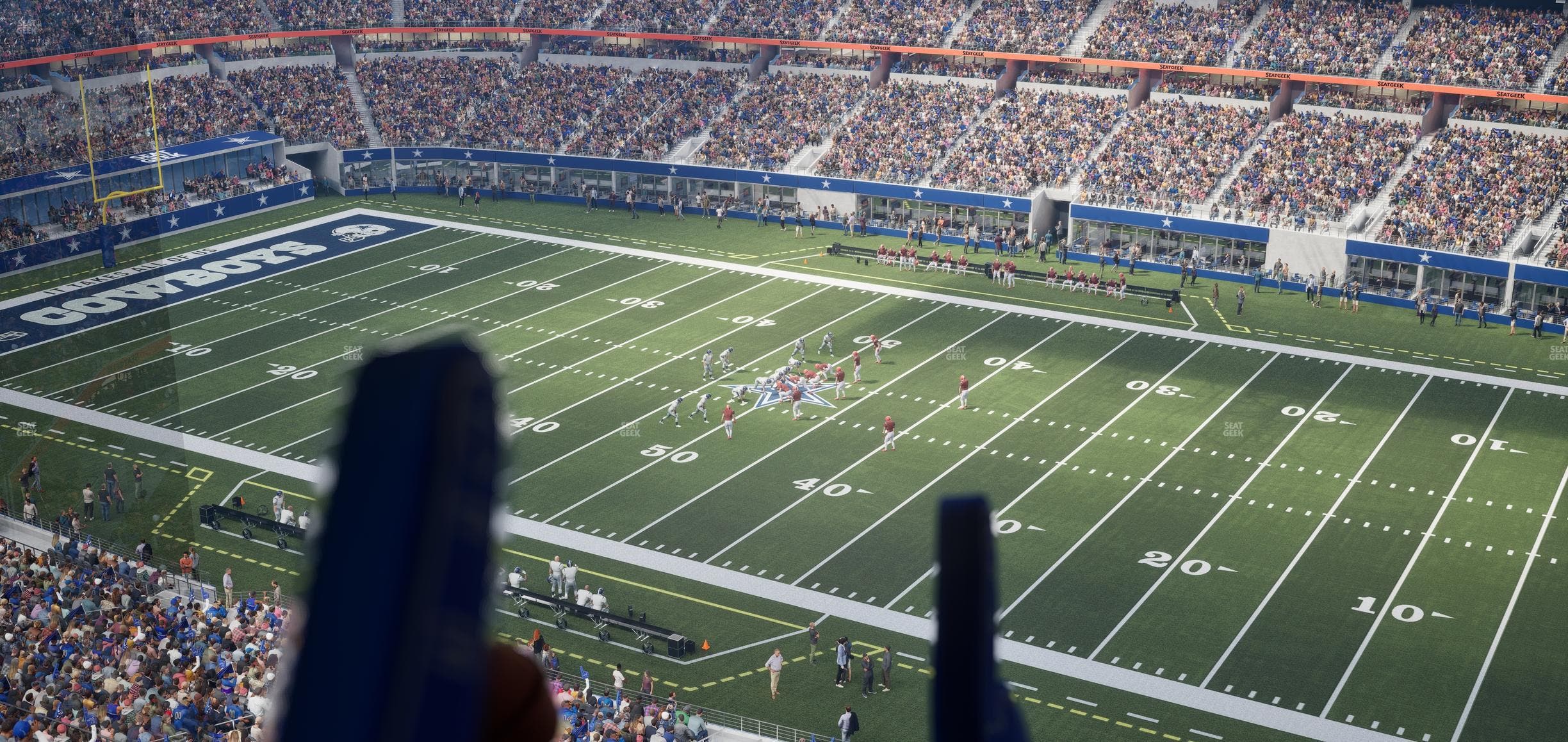 AT&T Stadium - Section Ring Of Honor Suite 539 Seat View