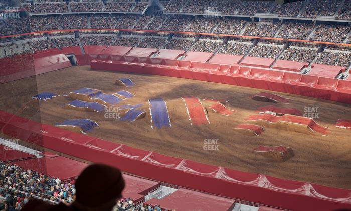 AT&T Stadium - Section Ring Of Honor Suite 539 Seat View