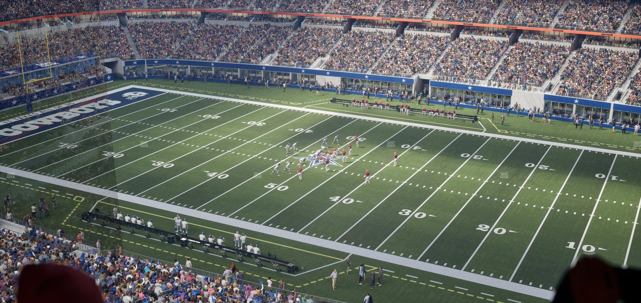 AT&T Stadium - Section Ring Of Honor Suite 540 Seat View