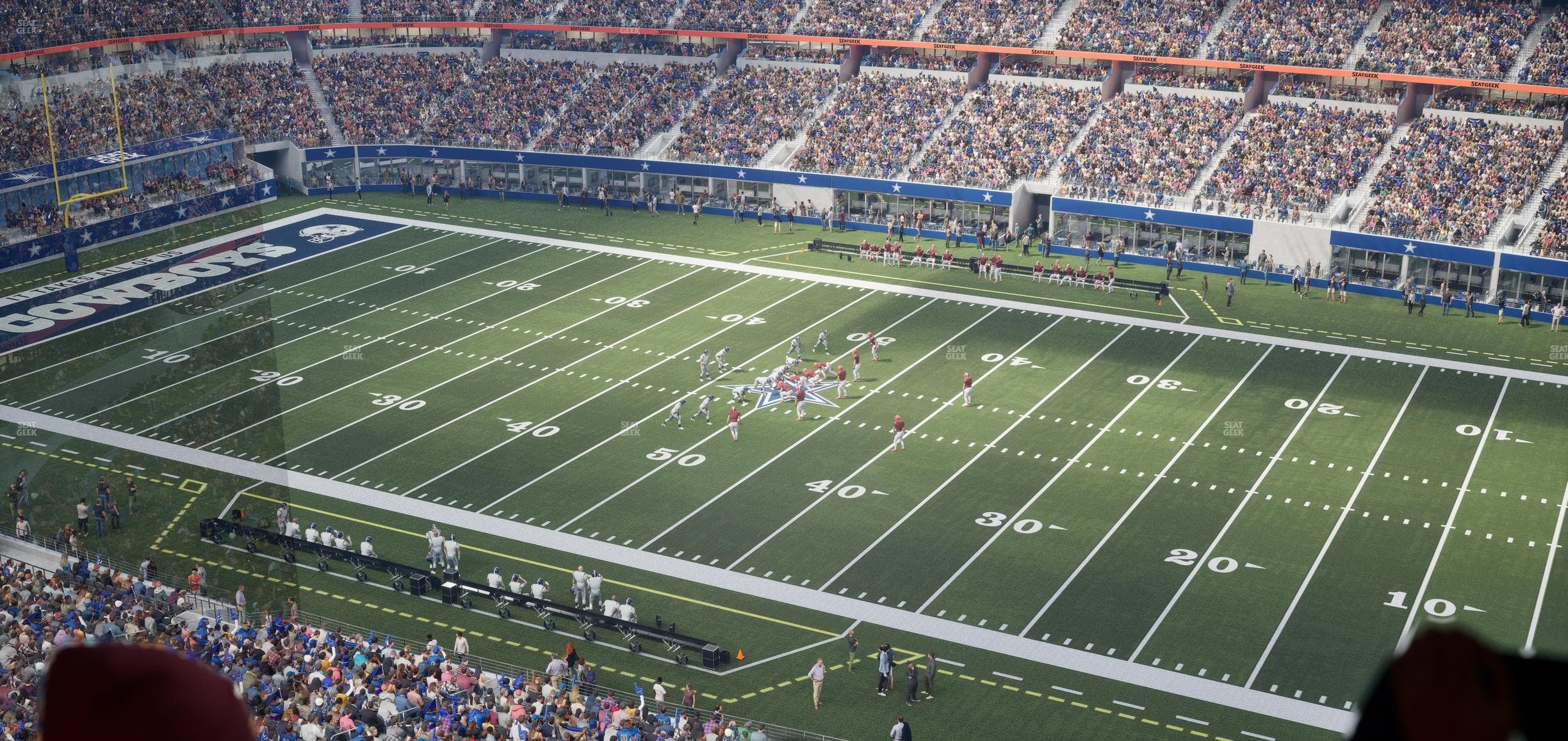 AT&T Stadium - Section Ring Of Honor Suite 540 Seat View