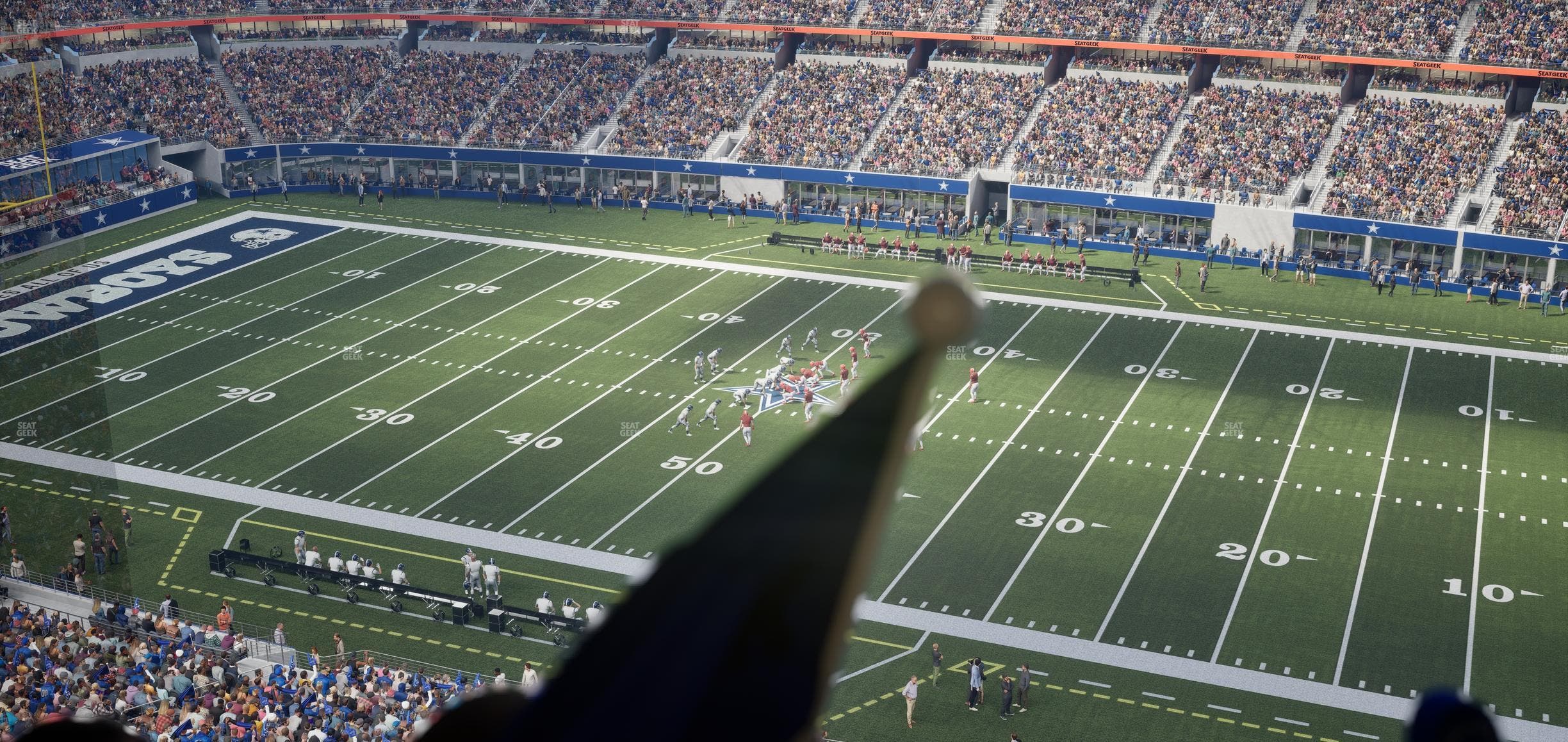 AT&T Stadium - Section Ring Of Honor Suite 541 Seat View