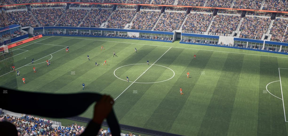 AT&T Stadium - Section Ring Of Honor Suite 542 Seat View