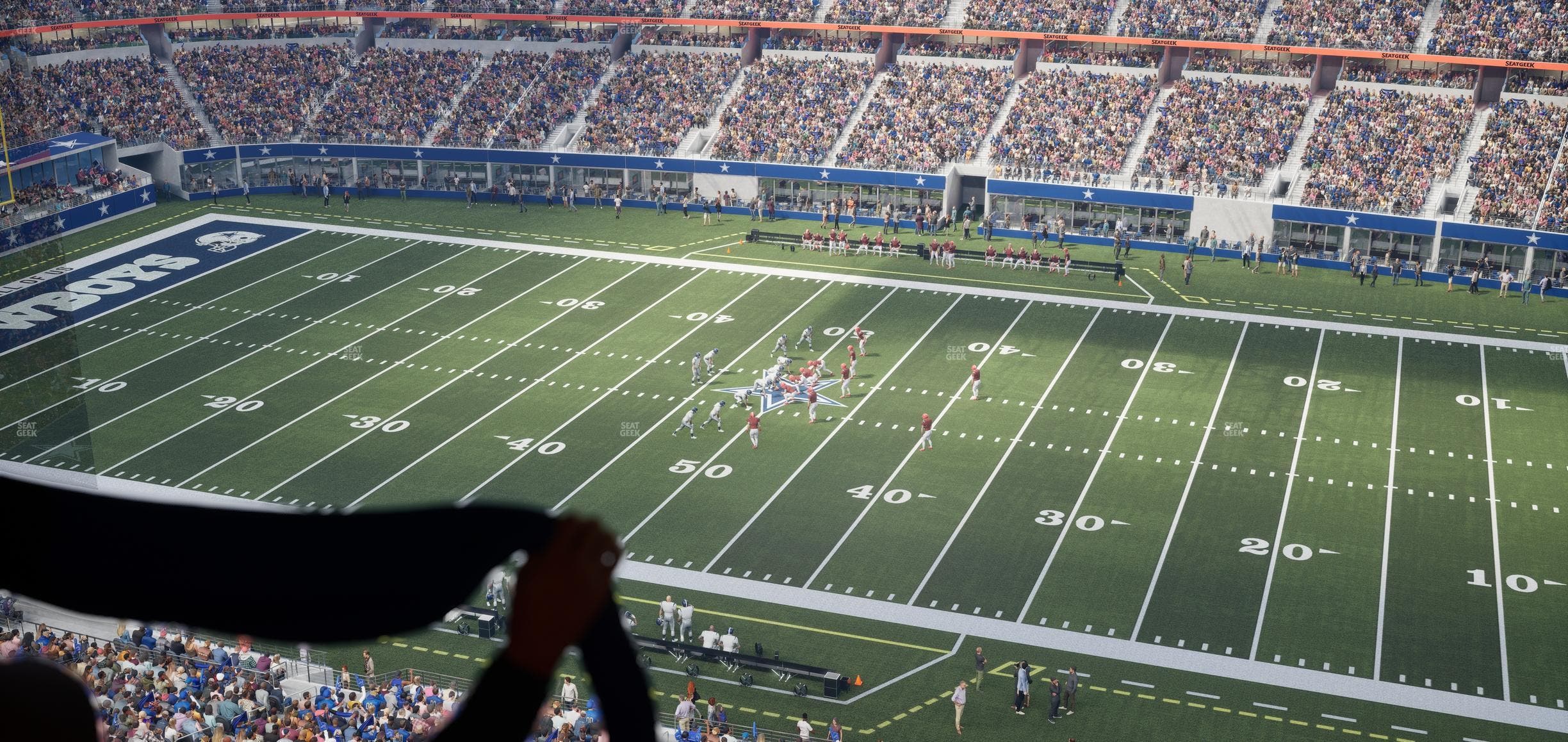 AT&T Stadium - Section Ring Of Honor Suite 542 Seat View