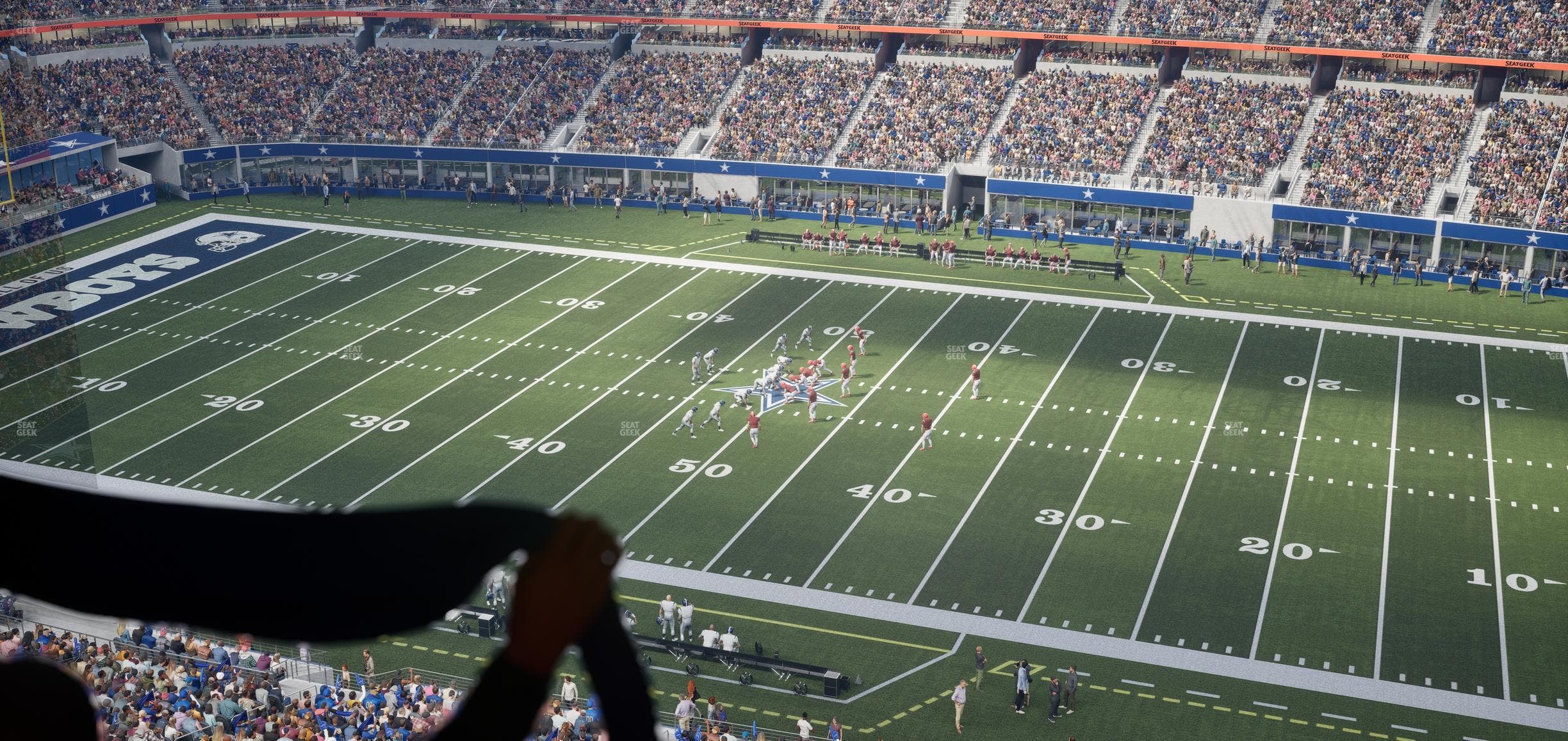 AT&T Stadium - Section Ring Of Honor Suite 542 Seat View