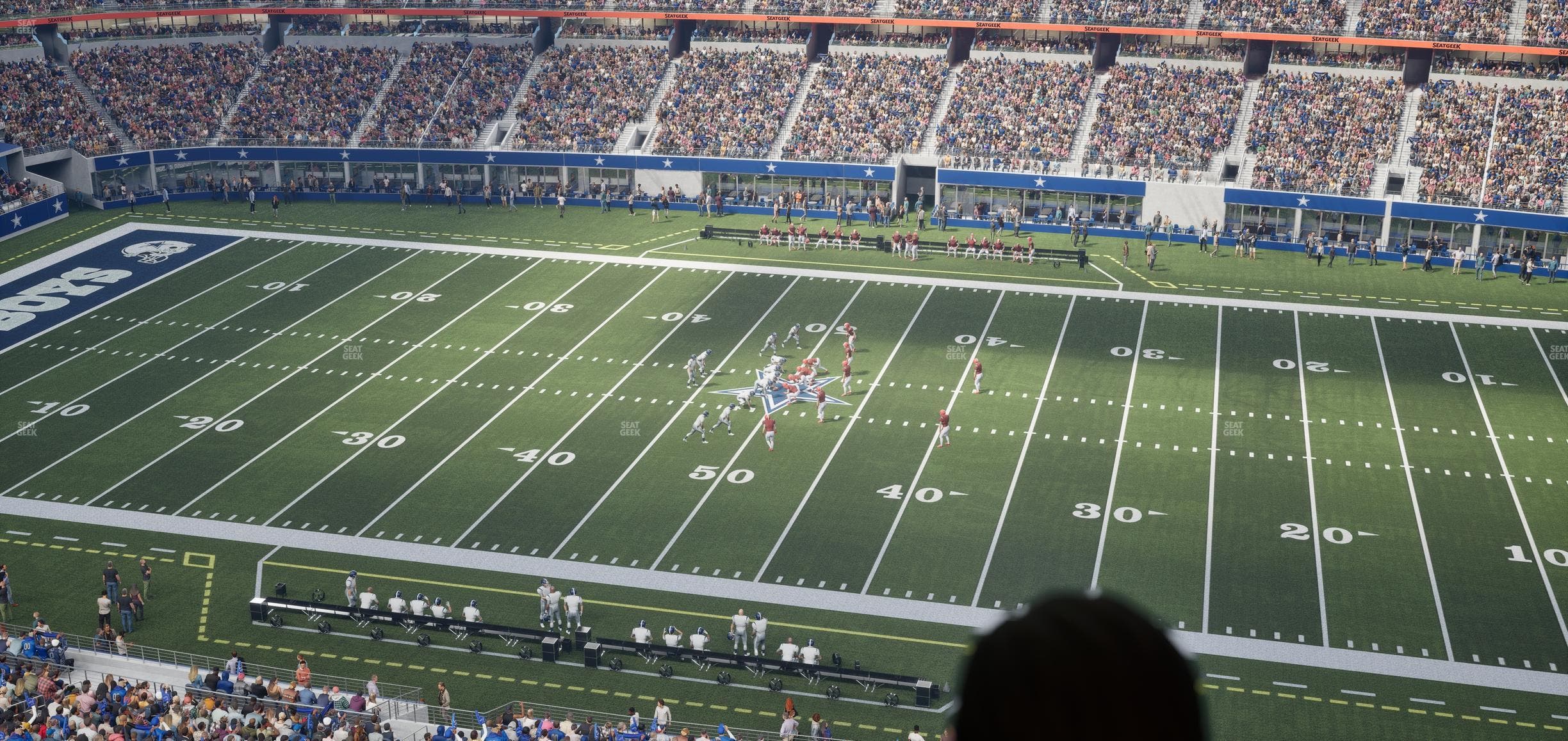 AT&T Stadium - Section Ring Of Honor Suite 543 Seat View