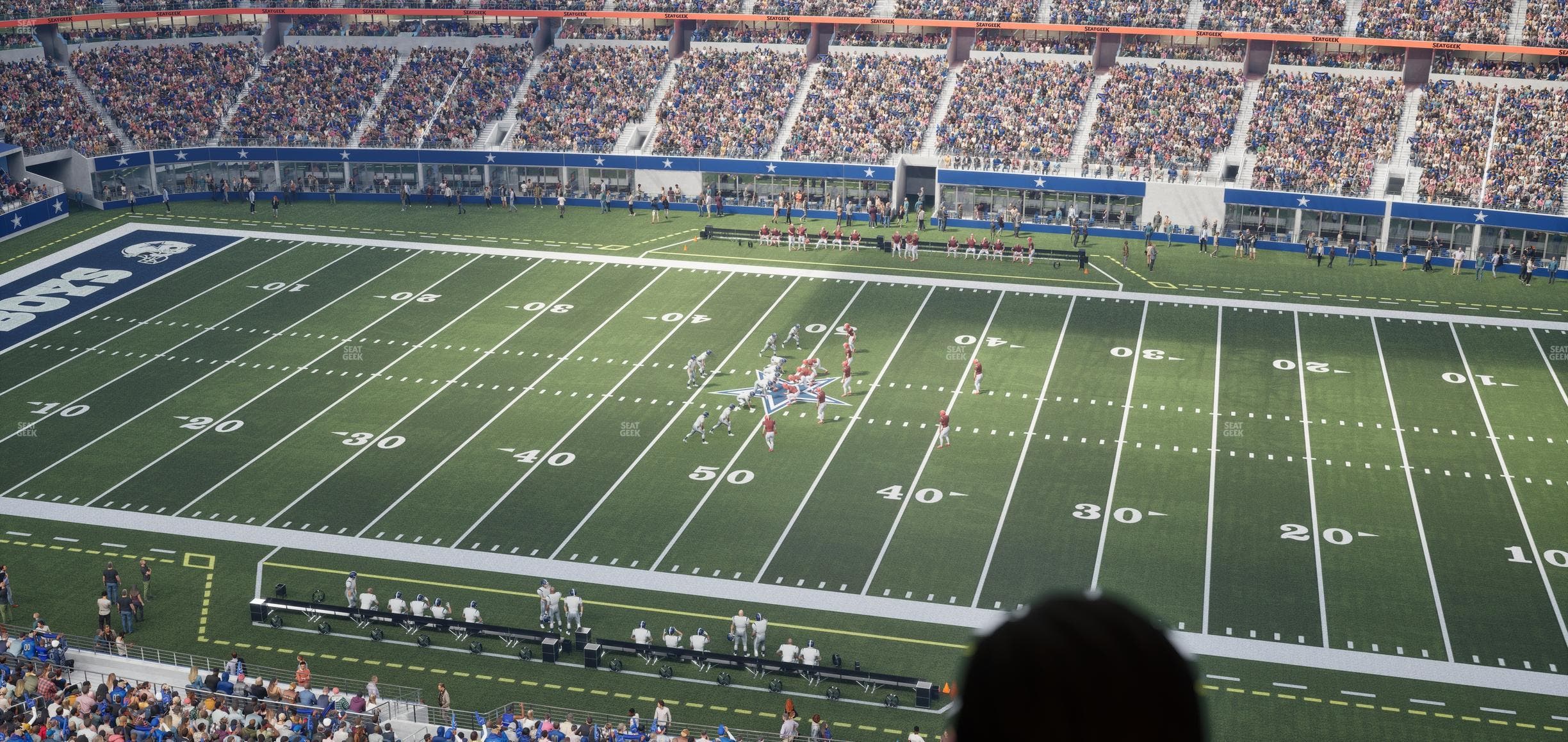AT&T Stadium - Section Ring Of Honor Suite 543 Seat View
