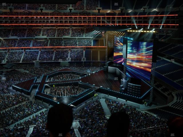 AT&T Stadium - Section Ring Of Honor Suite 543 Seat View