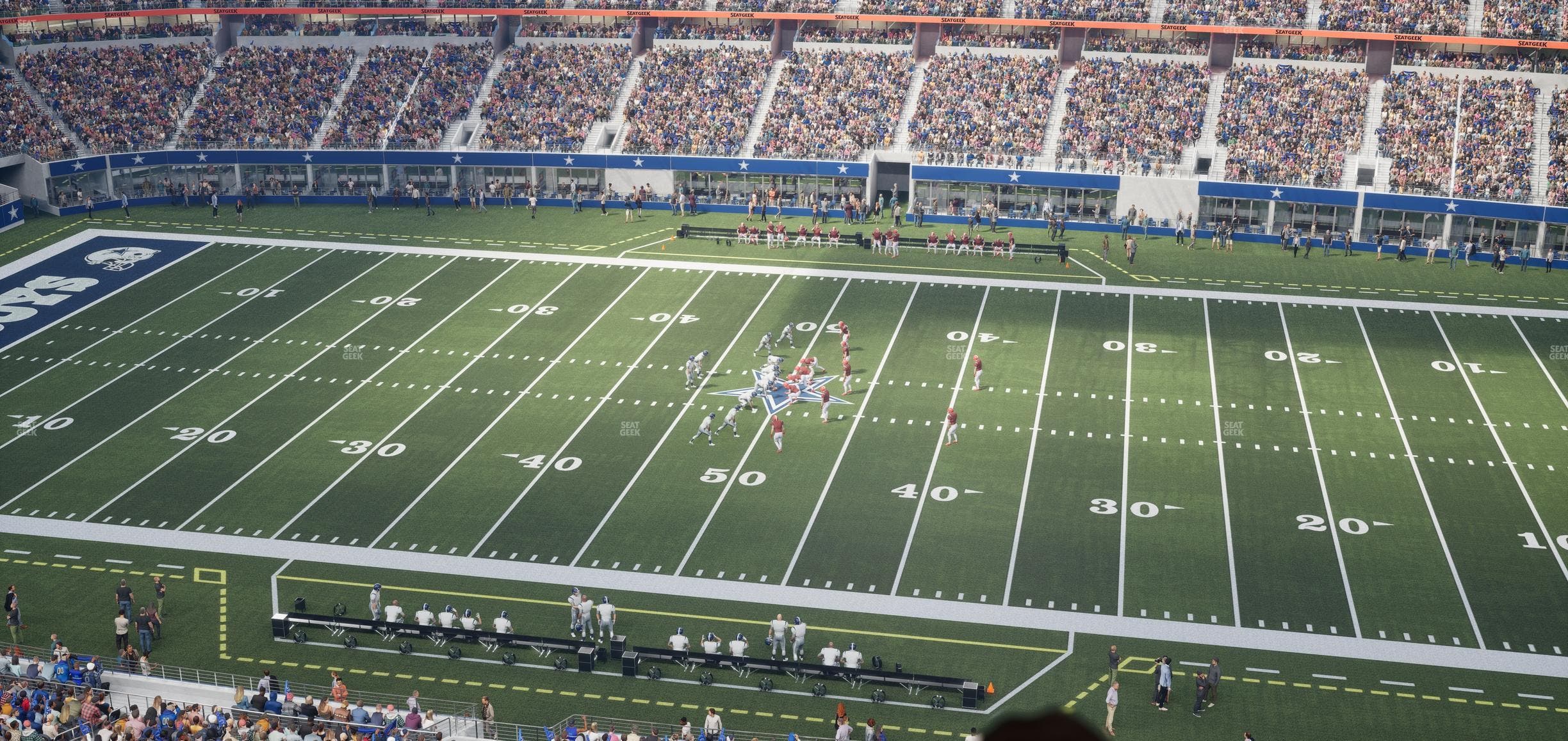 AT&T Stadium - Section Ring Of Honor Suite 544 Seat View