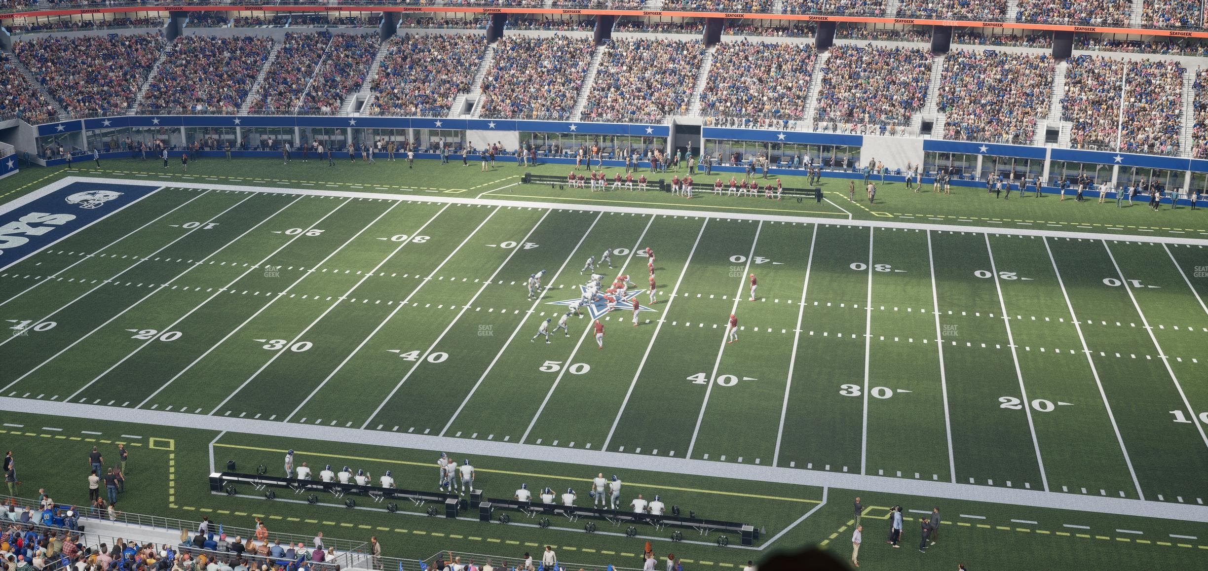 AT&T Stadium - Section Ring Of Honor Suite 544 Seat View