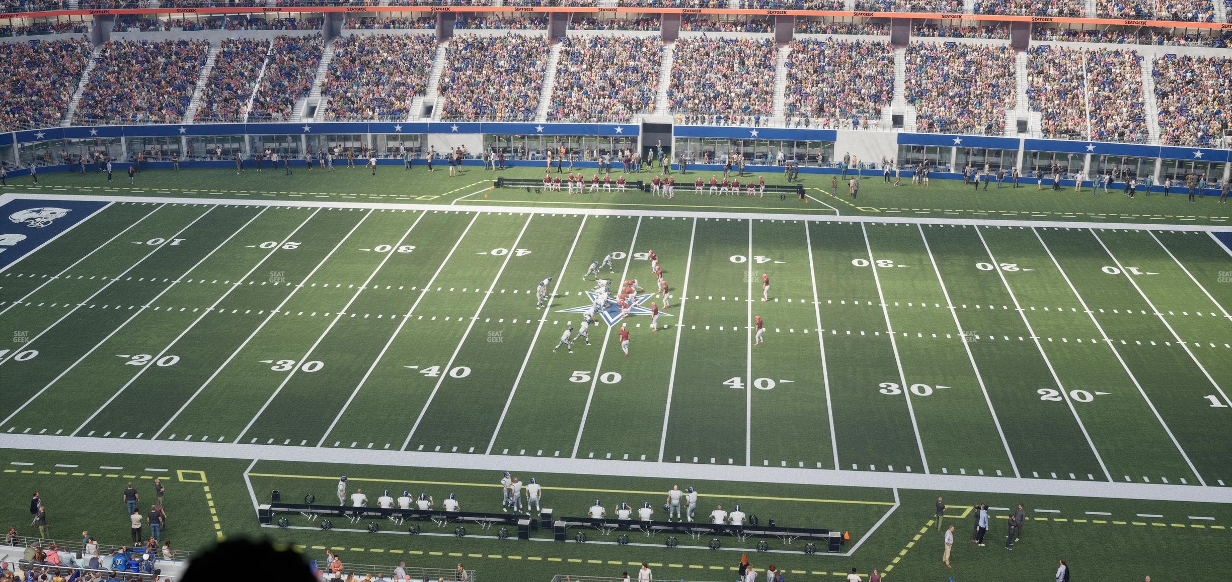 AT&T Stadium - Section Ring Of Honor Suite 545 Seat View
