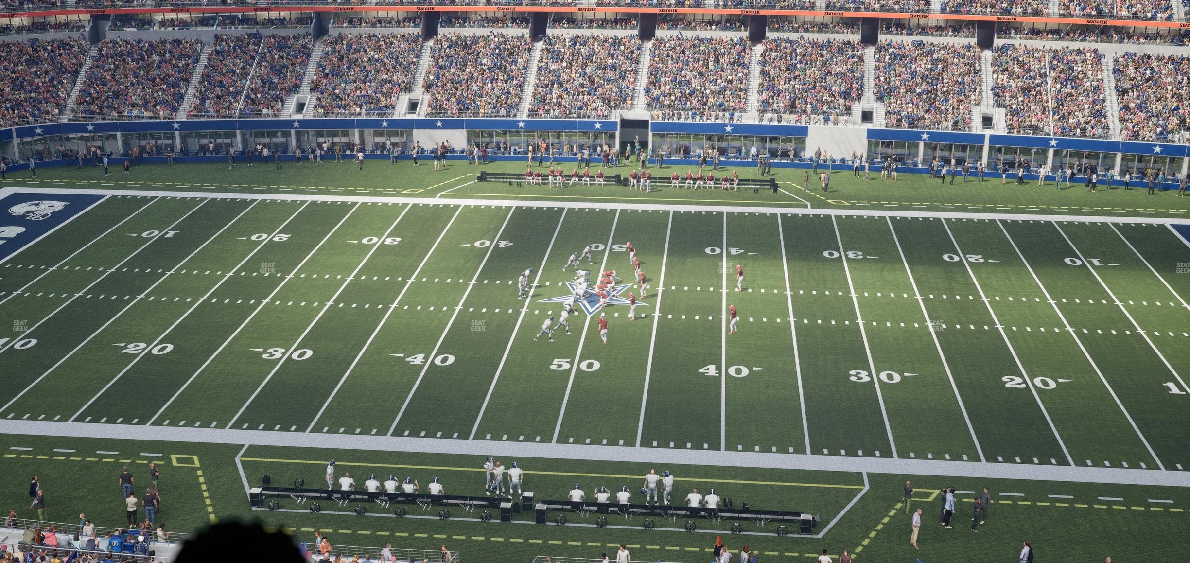 AT&T Stadium - Section Ring Of Honor Suite 545 Seat View