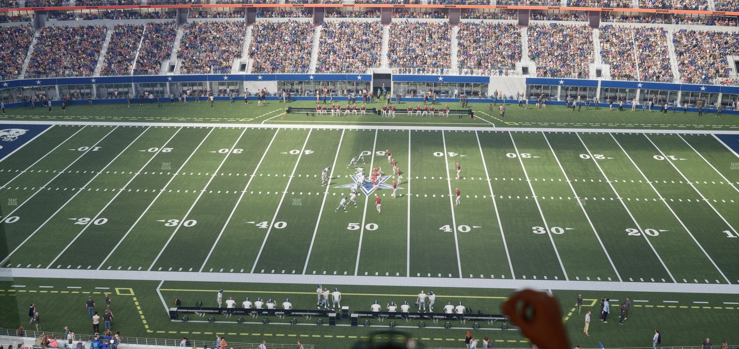 AT&T Stadium - Section Ring Of Honor Suite 546 Seat View