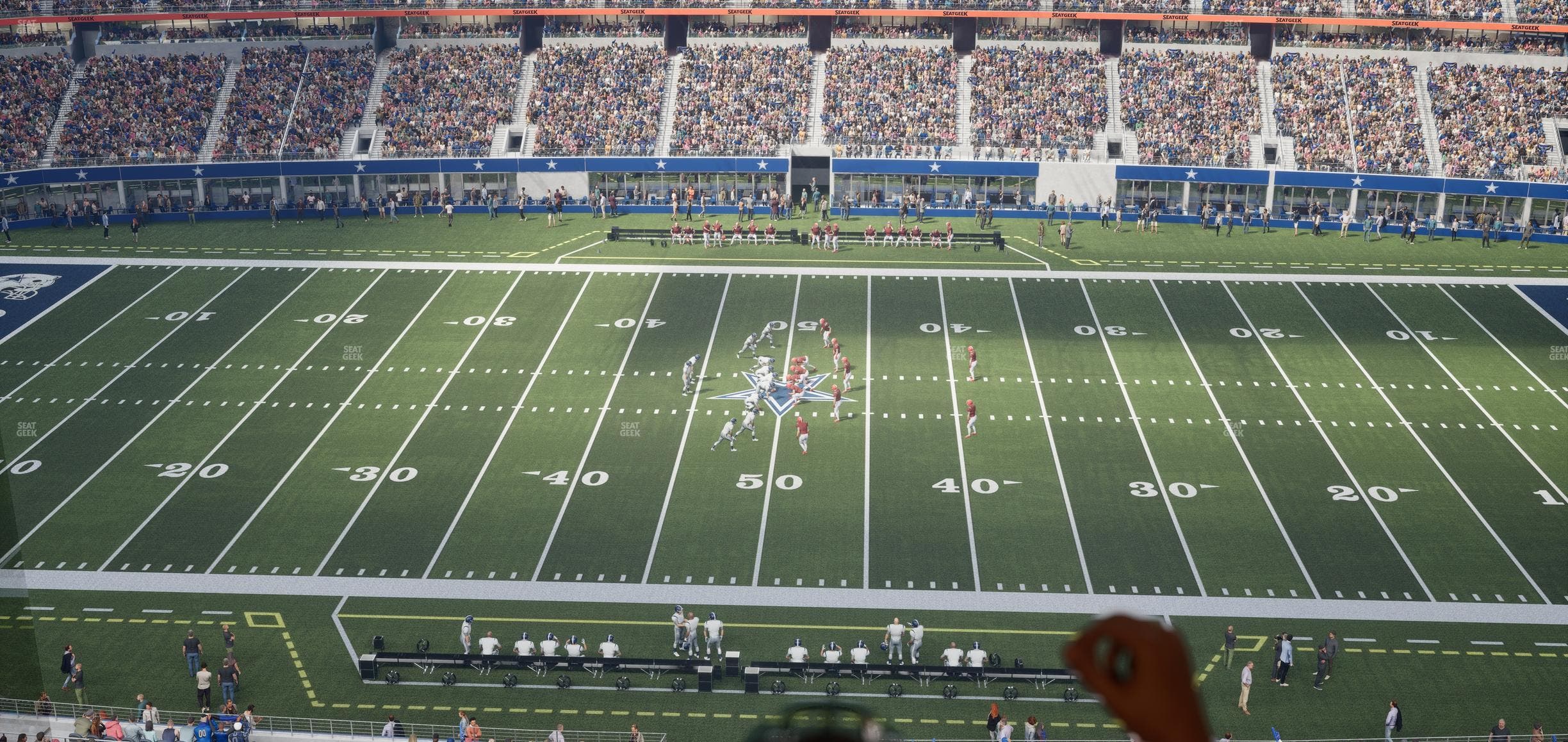 AT&T Stadium - Section Ring Of Honor Suite 546 Seat View