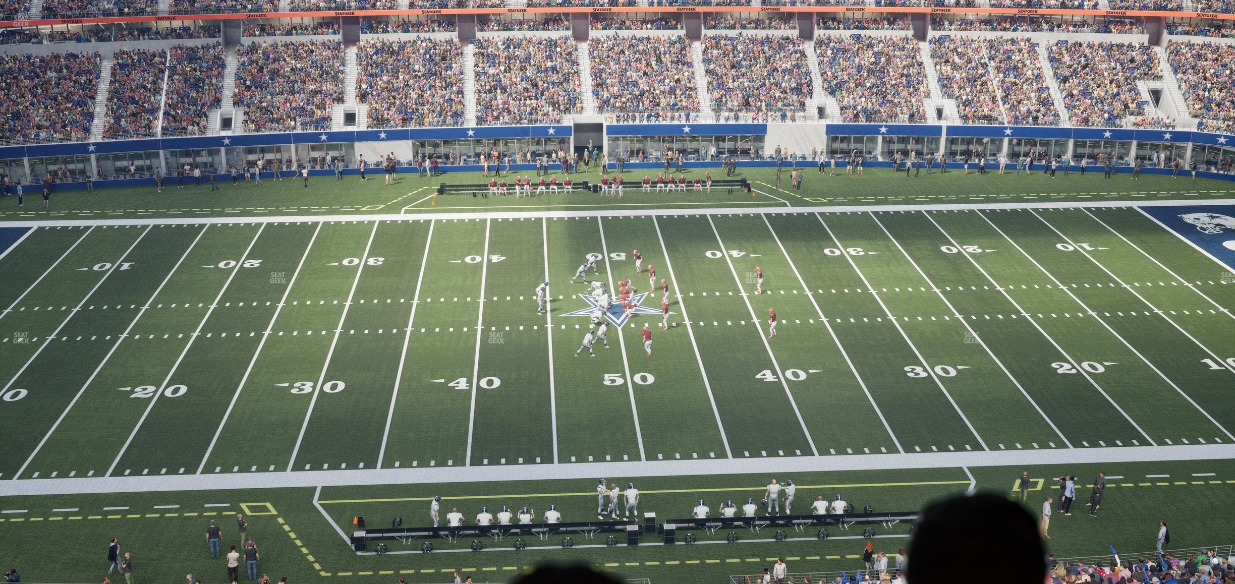 AT&T Stadium - Section Ring Of Honor Suite 547 Seat View