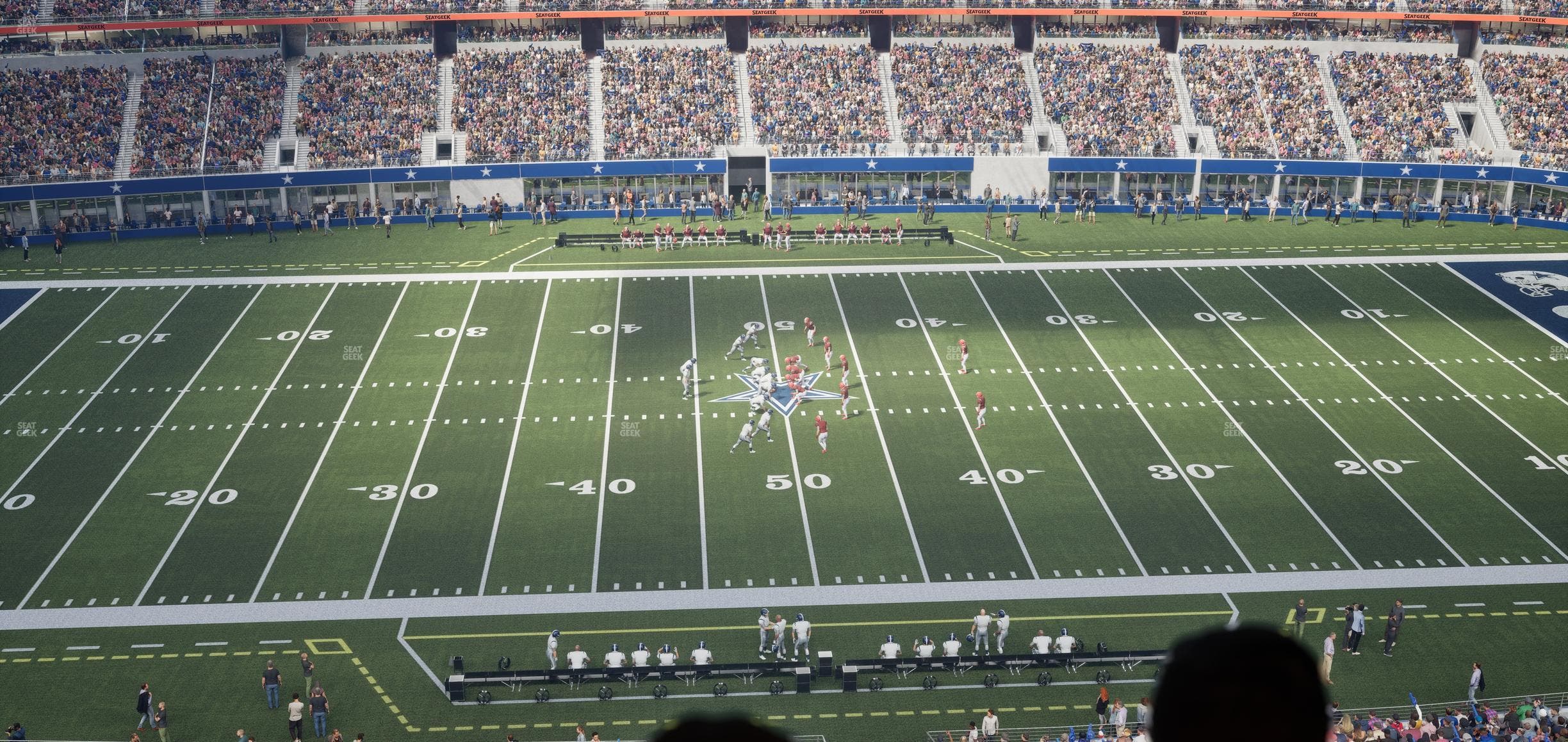 AT&T Stadium - Section Ring Of Honor Suite 547 Seat View