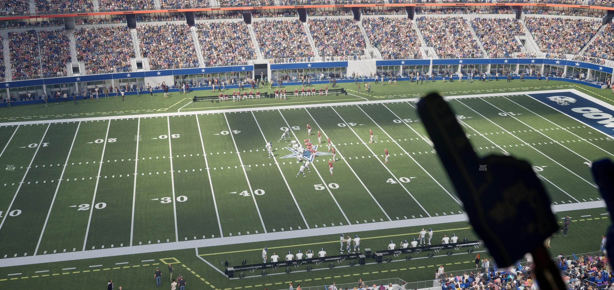 AT&T Stadium - Section Ring Of Honor Suite 549 Seat View