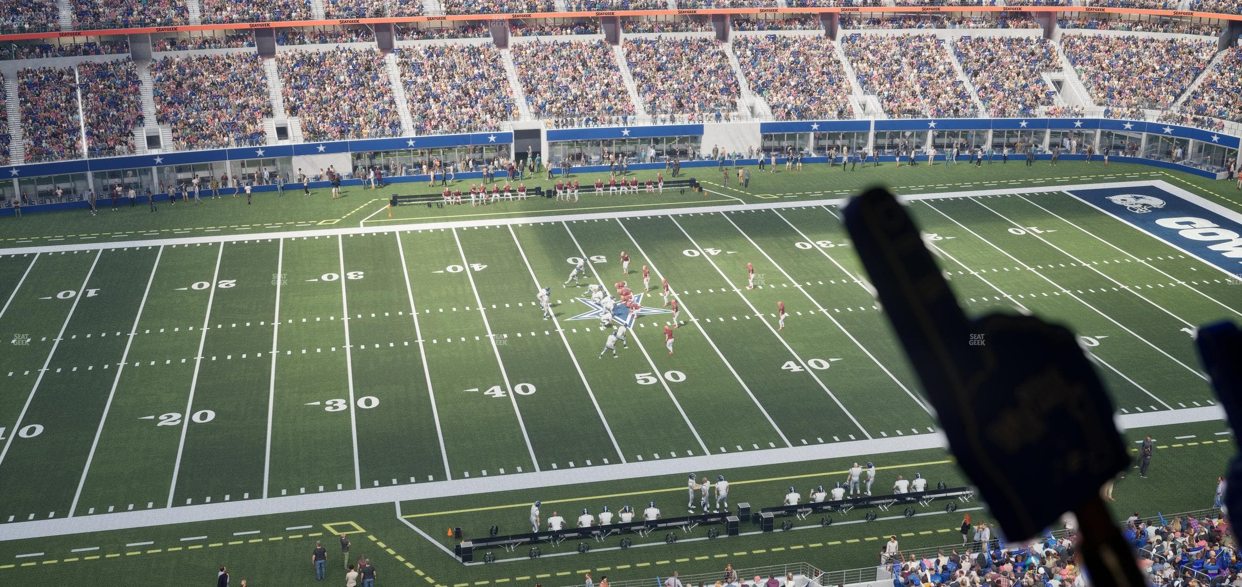 AT&T Stadium - Section Ring Of Honor Suite 549 Seat View
