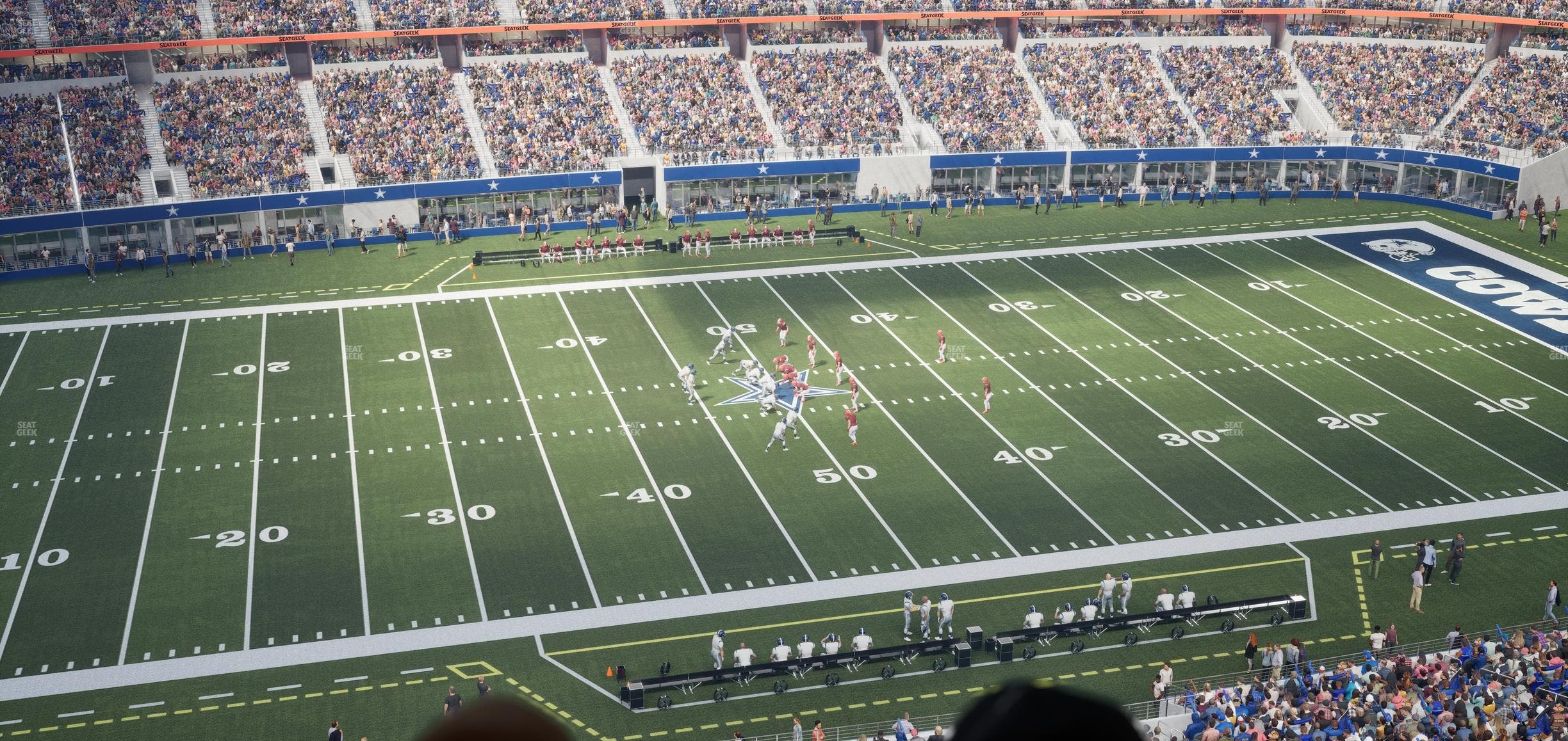 AT&T Stadium - Section Ring Of Honor Suite 550 Seat View
