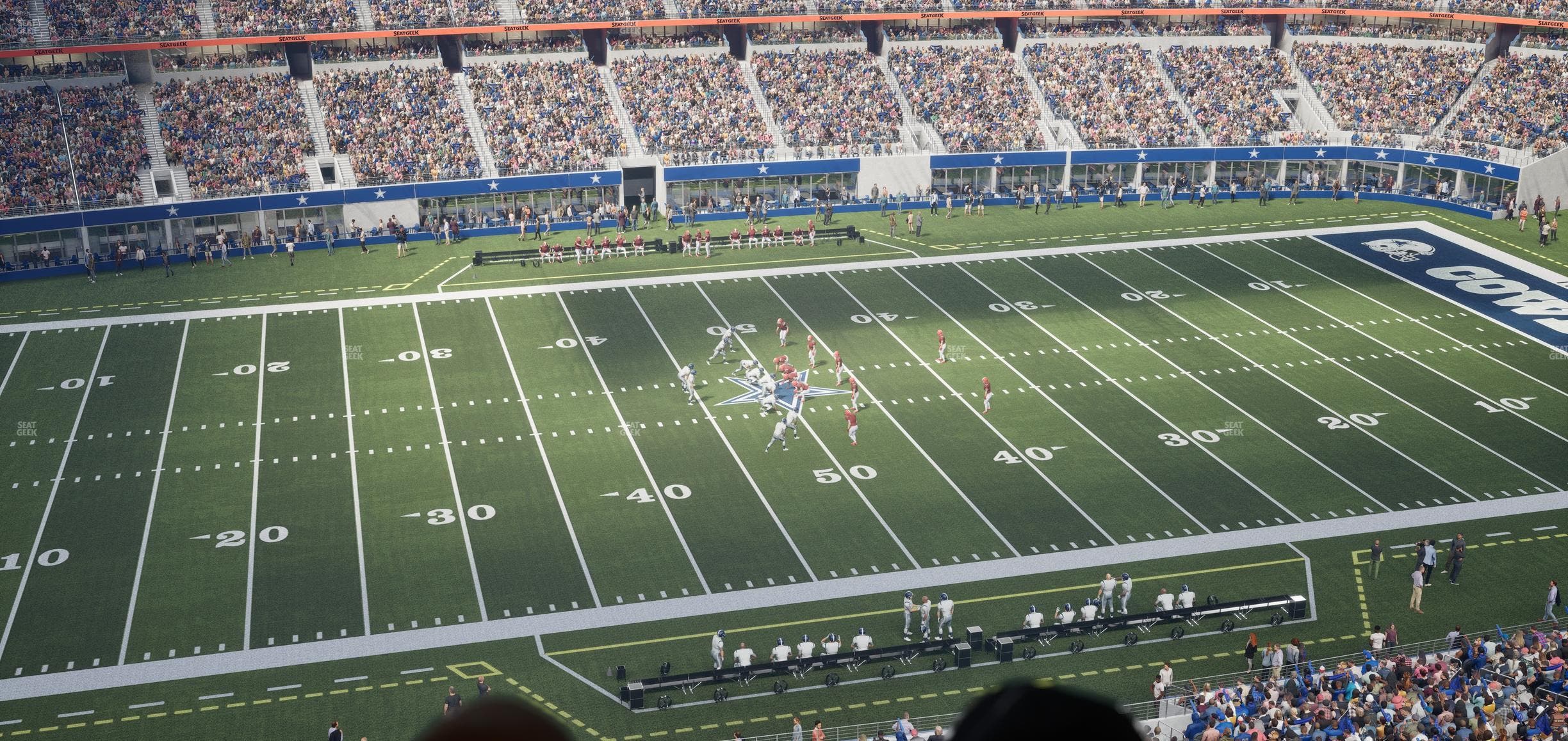 AT&T Stadium - Section Ring Of Honor Suite 550 Seat View