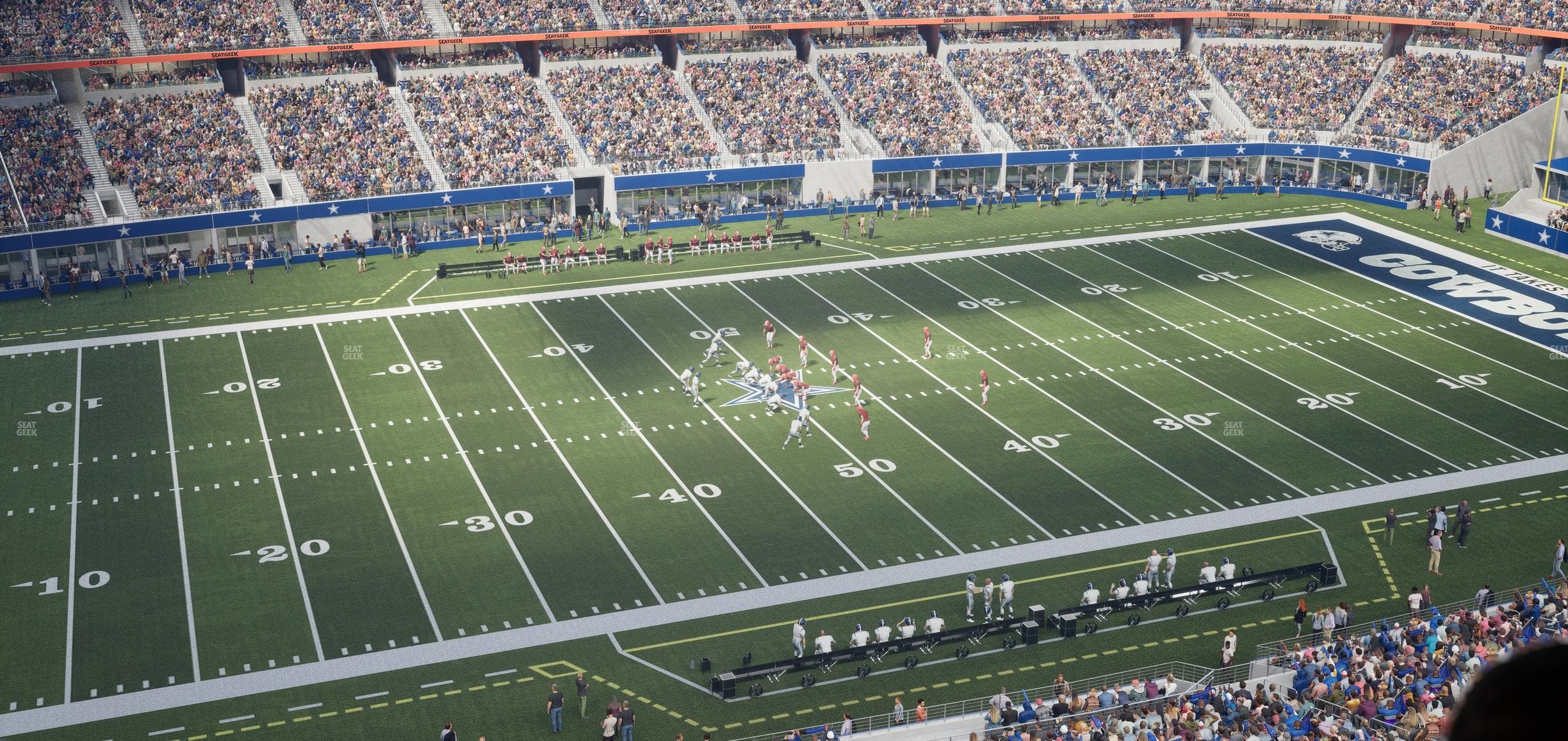 AT&T Stadium - Section Ring Of Honor Suite 551 Seat View