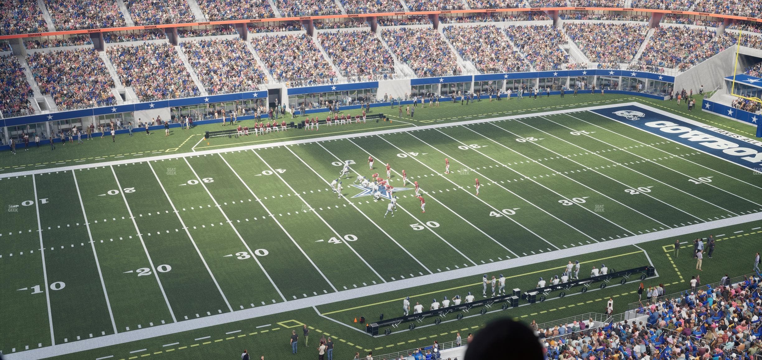 AT&T Stadium - Section Ring Of Honor Suite 552 Seat View